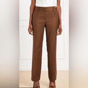 LUXE ITALIAN FLANNEL STRAIGHT LEG PANTS